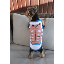  Kutyaruha - Izmos felsőtest mintás pamut ing - M kutyaruha