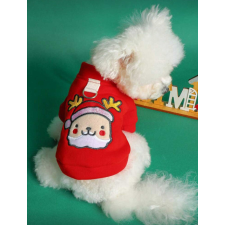  Kutyaruha - Karácsonyi Pamut Pulcsi Pórázakasztóval - S kutyaruha