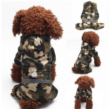  Kutyaruha - Kutyaoverál - kutyaesőkabát - Terepmintás - 2XL kutyaruha