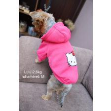  Kutyaruha - Kutyapulóver - Kutyapulcsi - Hello Kitty-s, kapucnis - L kutyaruha