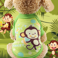  Kutyaruha - Kutyapulóver - Kutyapulcsi - Majom mintás - L kutyaruha