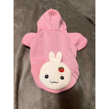  Kutyaruha - Nyuszi mintás zsebes pulóver - L kutyaruha