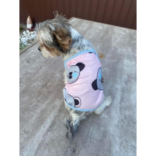  Kutyaruha - Spagetti pántos,nyári kutyatrikó koala macis mintával - kétféle színben - S - rózsaszín kutyaruha