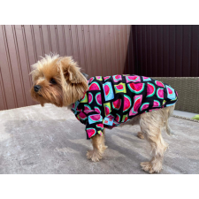  Kutyaruha - Színes pamut kutyapóló dinnye mintával - S kutyaruha