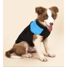  Kutyaruha - Vízhatlan széltörő mellény cipzárral 7XL Méretig - 6XL - KÉK kutyaruha