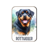  Kutyás fa hűtőmágnes, Rottweiler