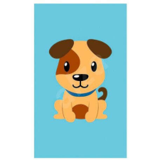  Kutyás kéztörlő arctörlő, törölköző 30*50cm 1. lakástextília