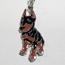Kutyás Kulcstartó - Dobermann kulcstartó