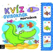 Kvíz ovisoknak matricákkal 3 éves gyermek- és ifjúsági könyv