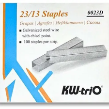 KW-triO 23/13 - 1000 darabos kiszerelés gemkapocs, tűzőkapocs