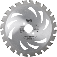 KWB 584738 AKKU TOP Vékony Keményfém Körfűrészlap 165X20X2MM 24 Fog fűrészlap