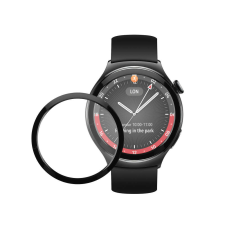 kwmobile 2 db Kwmobile védőfólia készlet Huawei Watch 4, átlátszó/fekete, polimer, KWM000024VY001C okosóra kellék