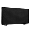 kwmobile 65" TV borító, fekete, textil, 60190.01