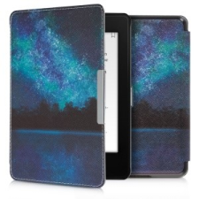 kwmobile Amazon Kindle Paperwhite 4 (2018) flip tok - kék tok és táska