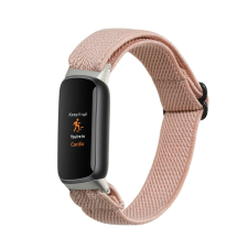 kwmobile szíj Fitbit Luxe-hoz, világos rózsaszín, nylon, KWM0000250J001C okosóra kellék