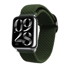 kwmobile szíj Xiaomi Mi Band 8 Pro készülékhez, sötétzöld, nylon, KWM0000250K002C okosóra kellék