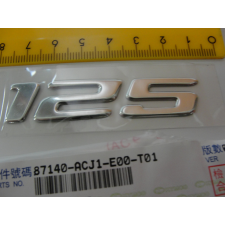 KYMCO "125" matrica 87140-ACJ1-E00-T01 Kymco Vázak, idomok, kiegészítők Matricák információs címke