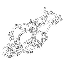 KYMCO 50100-LCA5-E00 váz Kymco Vázak, idomok, kiegészítők Alváz egyéb motorkerékpár alkatrész