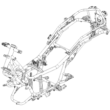 KYMCO Downtown 300 (SK60AF) váz 50100-LEA7-E01 Kymco Vázak, idomok, kiegészítők Váz egyéb motorkerékpár alkatrész
