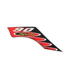 KYMCO MAXXER 90 bal első sárvédő matrica Kymco Vázak, idomok, kiegészítők Matricák információs címke