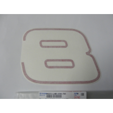 KYMCO Super 8 burkolat matrica 2 Kymco Vázak, idomok, kiegészítők Matricák információs címke