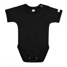 Kynga fekete rövid ujjú gyerek body 104-152 kombidressz, body