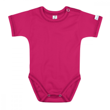 Kynga magenta rövid ujjú baba body 80 kombidressz, body