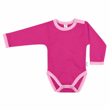 Kynga magenta-sötét rózsaszín hosszú ujjú gyerek body 104 kombidressz, body
