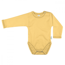 Kynga sárga hosszú ujjú baba body 98 kombidressz, body
