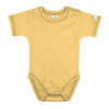 Kynga sárga rövid ujjú gyerek body 116