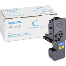 Kyocera TK5240 Lézertoner M5526CDN, 5526CDW, P5026CDN, 5026CDW nyomtatókhoz, KYOCERA kék, 3k nyomtatópatron & toner