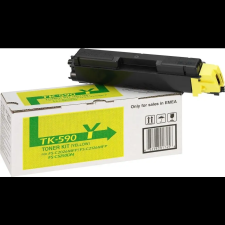 Kyocera TK-590Y sárga toner kazetta 5000 oldalas kapacitás (TK-590Y) nyomtatópatron & toner