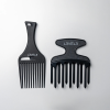 L3VEL3 - Hair Pick Comb Set - 2 Darabos Afrofésű Szett