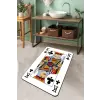  L'essential Maison Bathmat Multicolor Karo Playing Card