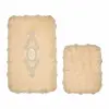  L'essential Maison Bathmat Set (2 Pieces) Cappuccino Selonya D - Cappuccino