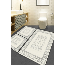  L'essential Maison Bathmat Set (3 Pieces) Ecru Touch - Ecru lakástextília