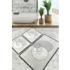  L'essential Maison Bathmat Set (3 Pieces) Multicolor Katt