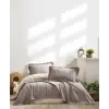  L'essential Maison Double Pique Set Grey Tziana - Grey