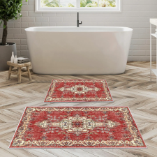 L'essential Maison Fürdőszoba szőnyeg szett (2 darab) Többszínű Kt483 lakástextília