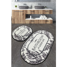 L'essential Maison Fürdőszobaszőnyeg szett (2 darabos), többszínű Buena lakástextília