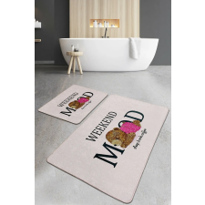  L'essential Maison Fürdőszobaszőnyeg szett (2 darabos) Többszínű Weekend Mood Djt lakástextília