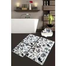  L'essential Maison Fürdőszobaszőnyeg szett (3 darabos) Többszínű Lorı lakástextília