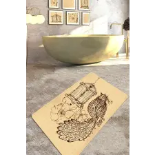  L'essential Maison fürdőszobaszőnyeg, tevabarna Malurus (80 x 100) lakástextília