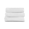  L'essential Maison Mosdókendő, fehér, chevron mintás - Fehér