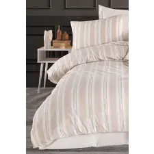  L'essential Maison Single Quilt Cover Set Beige Soft Line - Bézs lakástextília