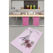  L'essential Maison többszínű fürdőszobaszőnyeg Párizsból (70 x 120) lakástextília