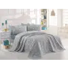  L'essentiel Maison Double Pique Set Blue White Tuval - Blue
