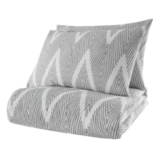  L'essentiel Maison kétszemélyes ágytakaró szett GreyWhite Olivia - Szürke lakástextília