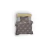  L'essentiel Maison Single Quilt Cover Set Dusty Rose White Herz - Dusty Rose