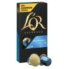 L'OR Decaffeinato koffeinmentes Nespresso kompatibilis kávékapszula 10db kávé